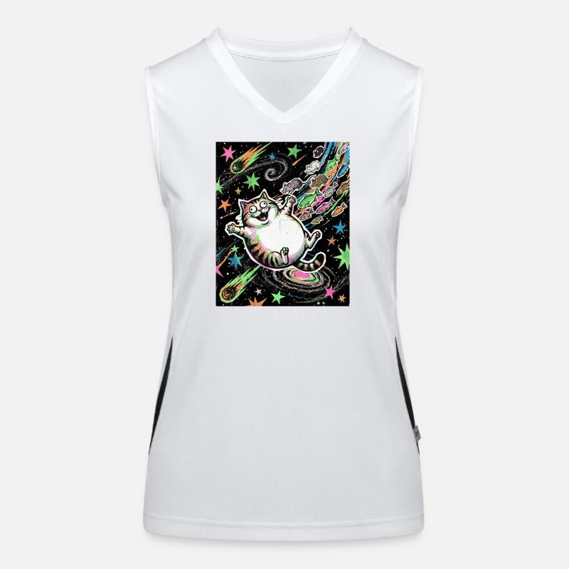 Univers de Crazy Kitten Débardeur respirant contrasté Femme
