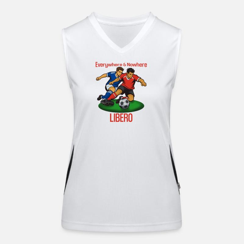 Ballduell Libero: Everywhere & Nowhere Funktionelles Kontrast-Tank Top für Frauen