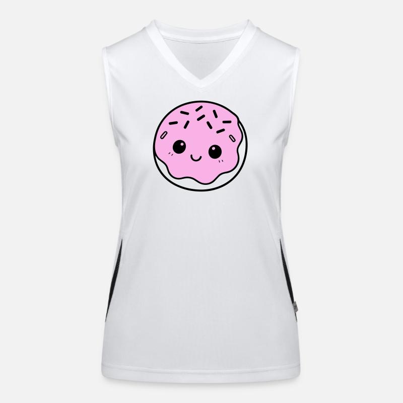 Donut mignon Débardeur respirant contrasté Femme
