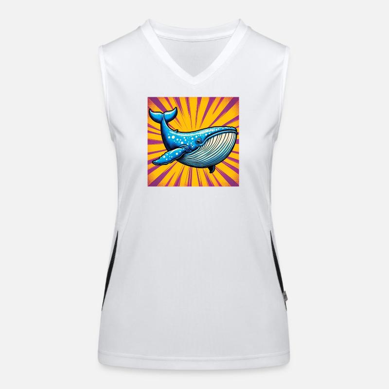 Wal Funktionelles Kontrast-Tank Top für Frauen