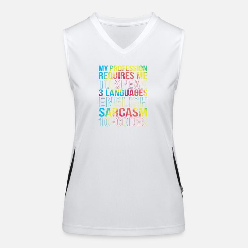 Medizin Coder Funktionelles Kontrast-Tank Top für Frauen