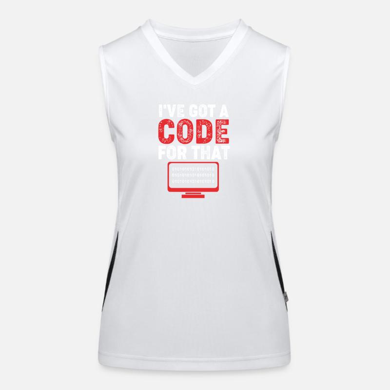 Medizin Coder Funktionelles Kontrast-Tank Top für Frauen