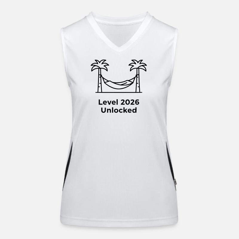  Level 2026 Unlocked Hängematte Funktionelles Kontrast-Tank Top für Frauen