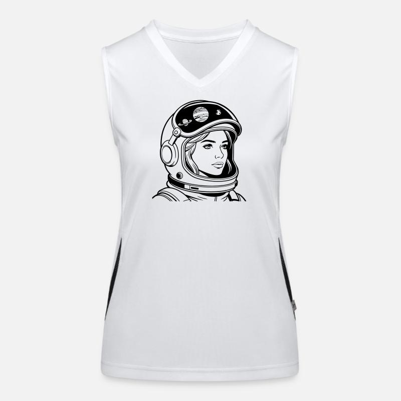 Femme de l’espace Débardeur respirant contrasté Femme