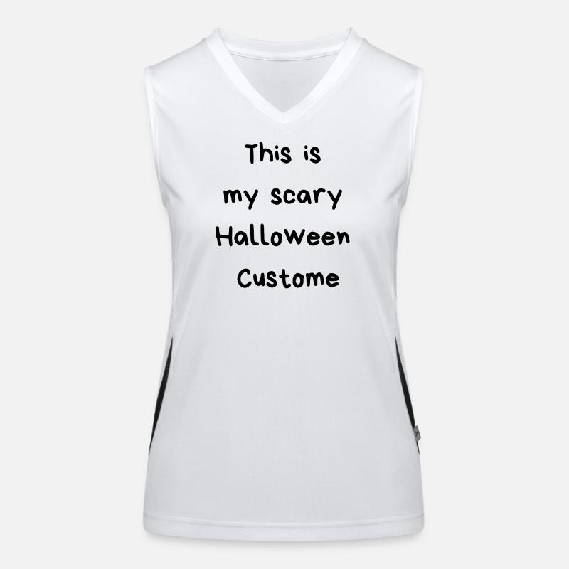 Costume d’Halloween Débardeur respirant contrasté Femme
