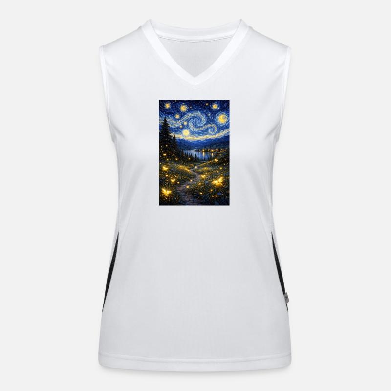 Firefly Starry Night Women's Functional Contrast Tank Top