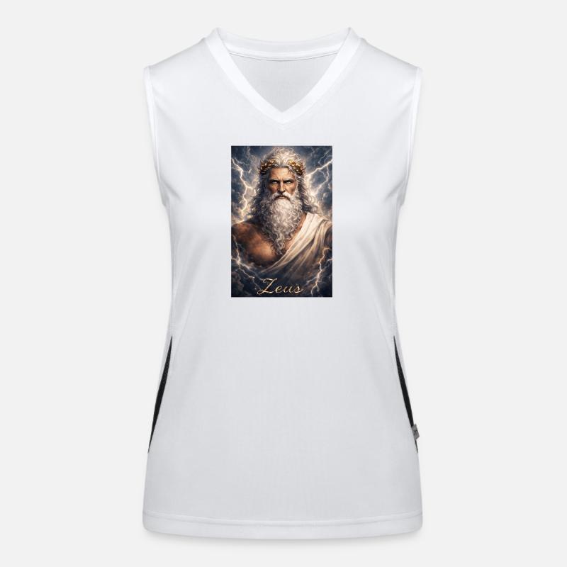 Zeus Portrait Débardeur respirant contrasté Femme