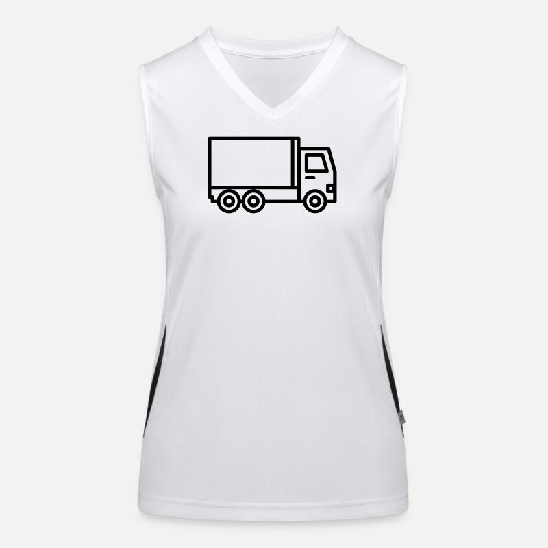 Lkw Funktionelles Kontrast-Tank Top für Frauen