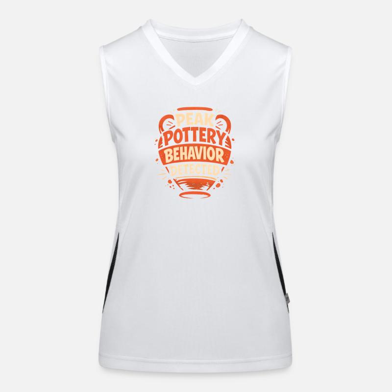 Maximum Pottery Mode | Ceramic Women's Functional Contrast Tank Top