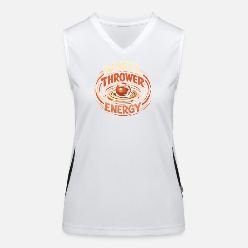 Turntable Energy | Pottery Women's Functional Contrast Tank Top