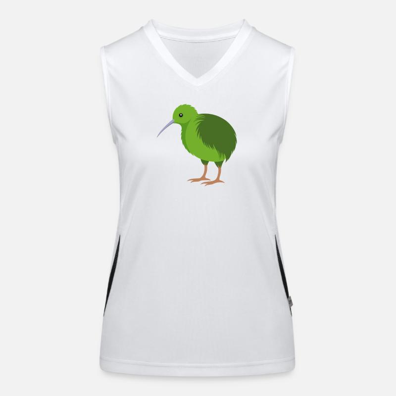 Oiseau kiwi Débardeur respirant contrasté Femme