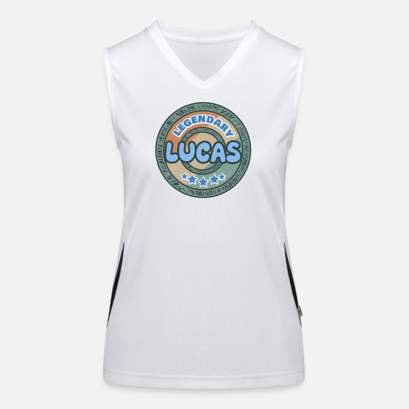 Saying Lucas Women's Functional Contrast Tank Top