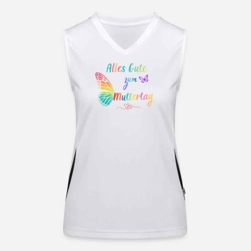 Alles Gute zum Muttertag Geschenk Mama Liebe Funktionelles Kontrast-Tank Top für Frauen
