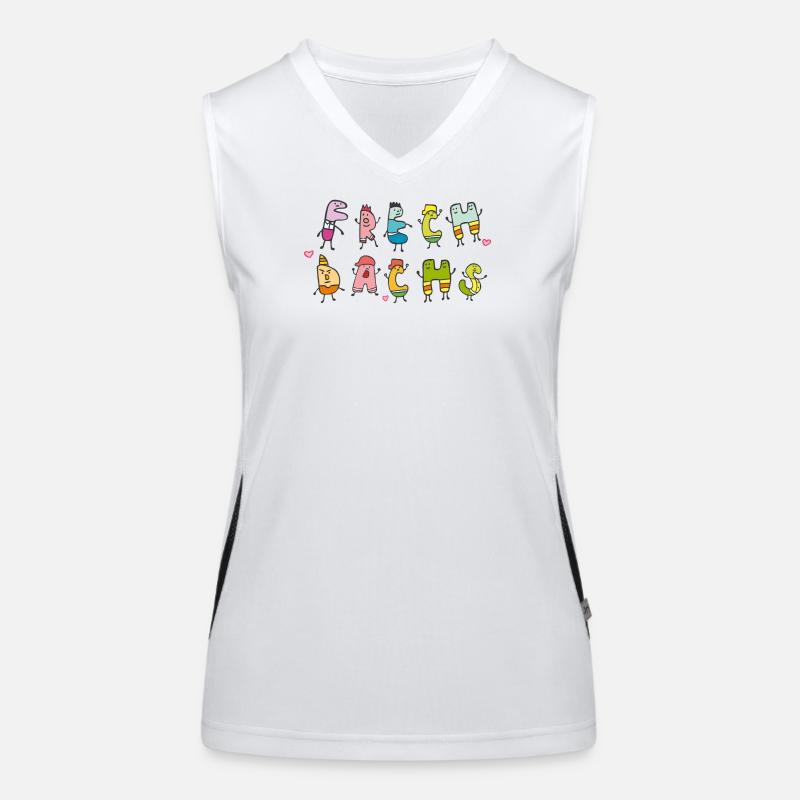 Frechdachs Funktionelles Kontrast-Tank Top für Frauen