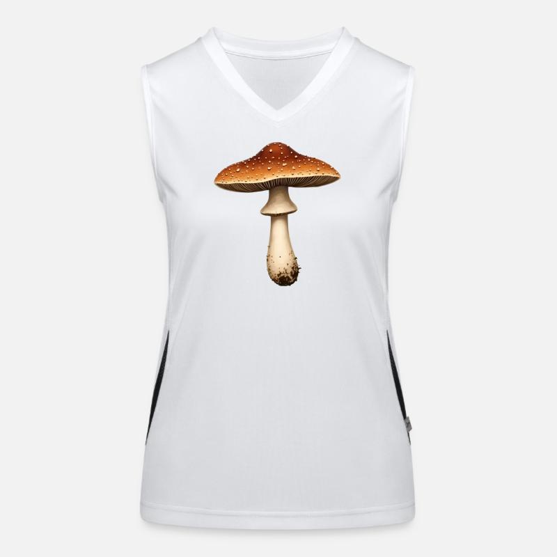 champignon Débardeur respirant contrasté Femme