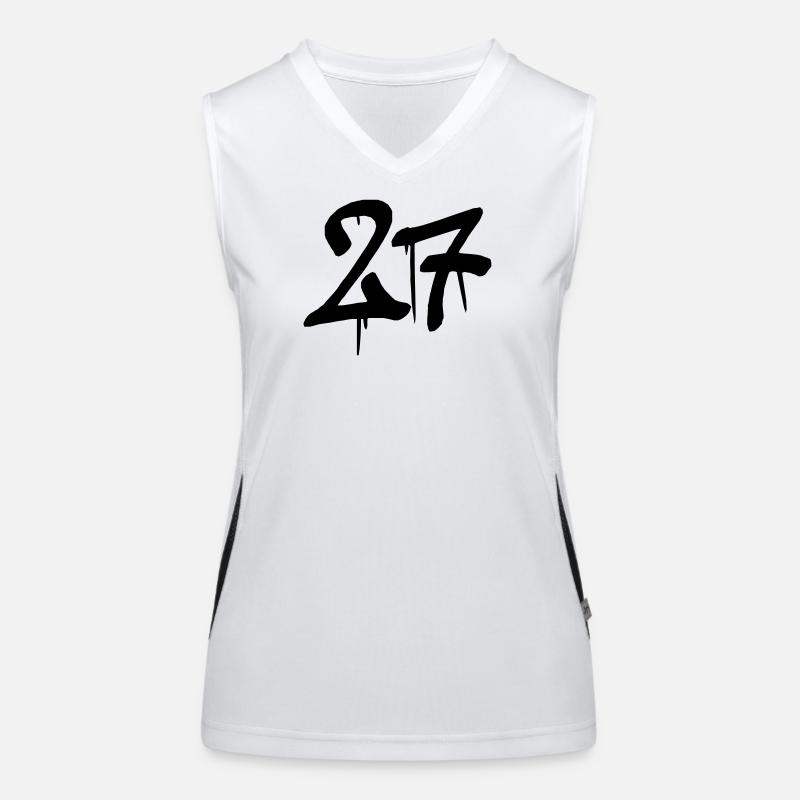 27 Funktionelles Kontrast-Tank Top für Frauen