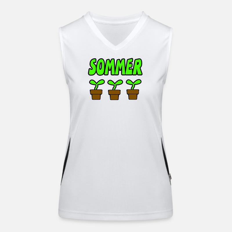 Sommer Funktionelles Kontrast-Tank Top für Frauen