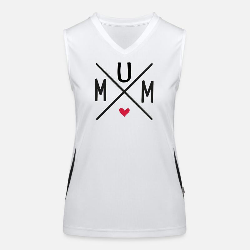 mum Women's Functional Contrast Tank Top