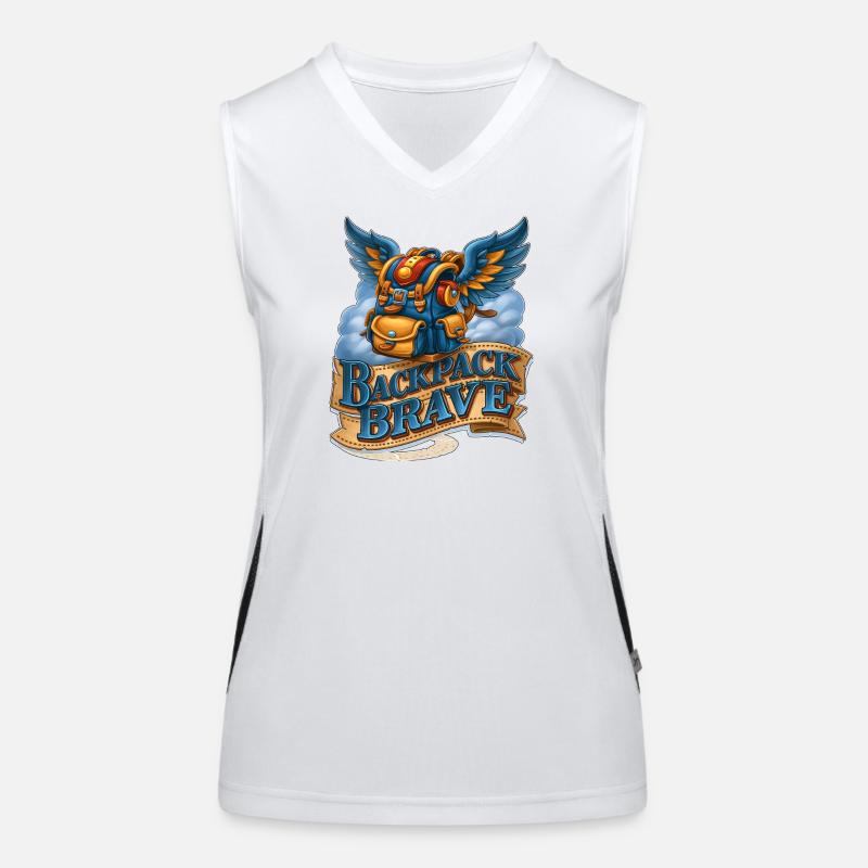 Backpack Brave Magical Flying Winged Bag Women's Functional Contrast Tank Top