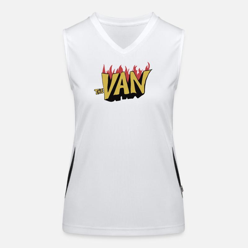 Le Van Retro Débardeur respirant contrasté Femme
