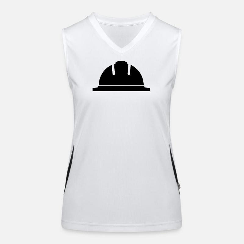 Schutzhelm Funktionelles Kontrast-Tank Top für Frauen