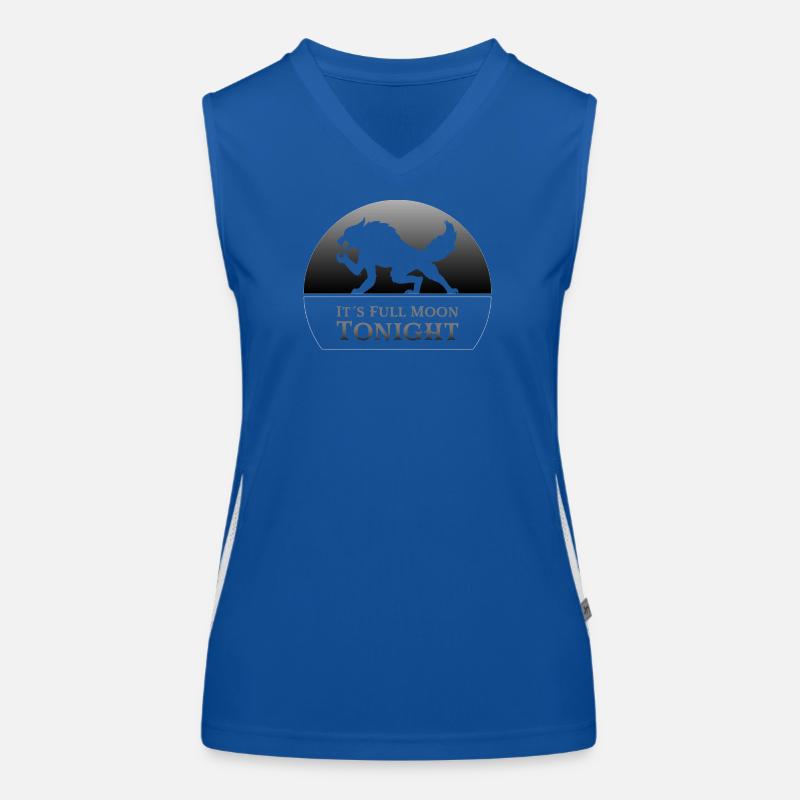 werwolf Funktionelles Kontrast-Tank Top für Frauen