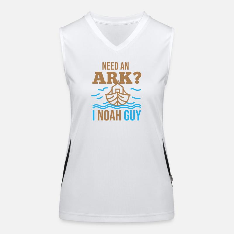 Need an Ark? I Noah Guy Women's Functional Contrast Tank Top