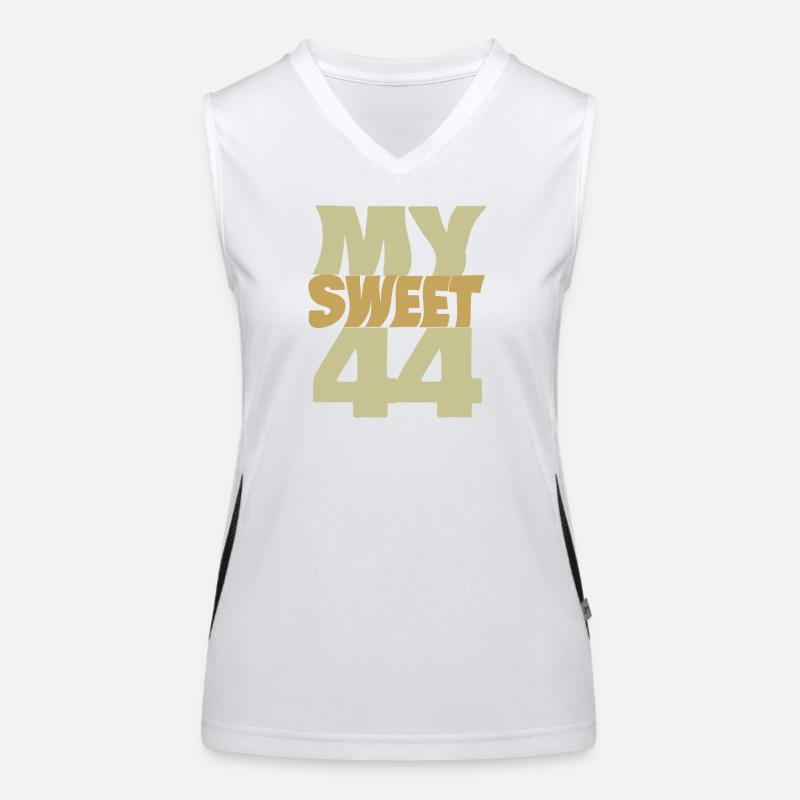 Birthday 44 Women's Functional Contrast Tank Top