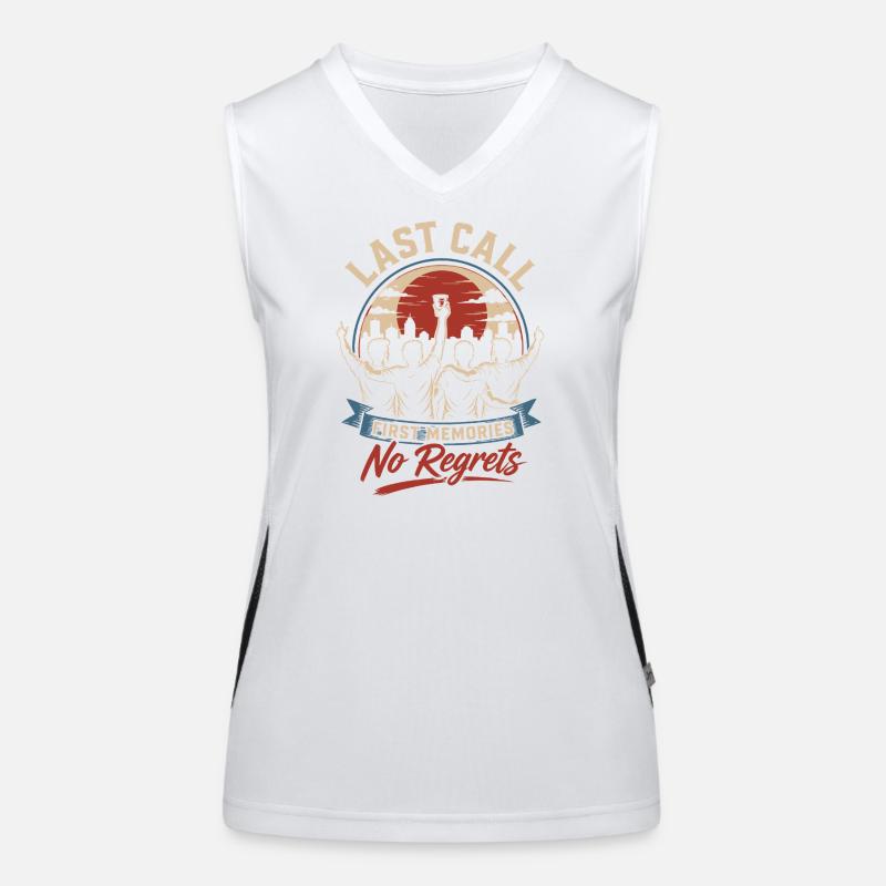 Last Call No Regrets JGA Women's Functional Contrast Tank Top