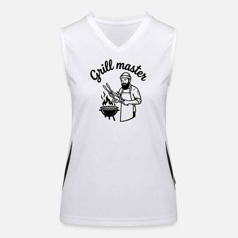 grillen Funktionelles Kontrast-Tank Top für Frauen