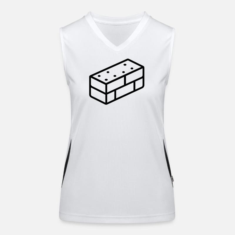 brick Women's Functional Contrast Tank Top