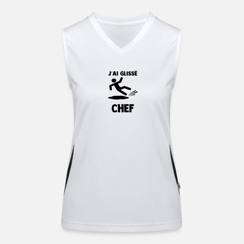glisse_chef Débardeur respirant contrasté Femme