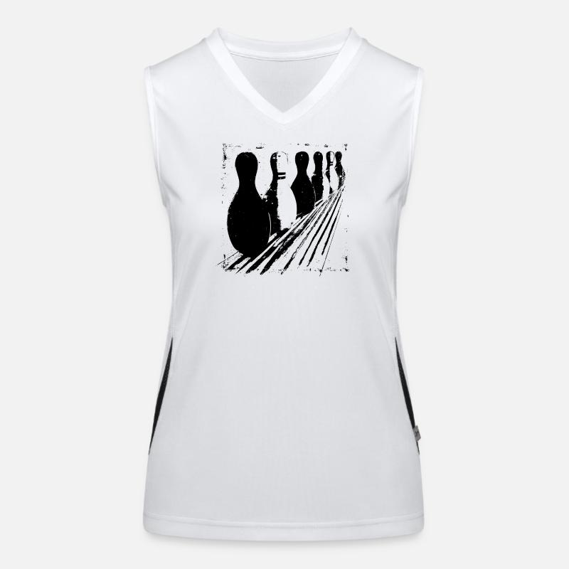 Bowling Women's Functional Contrast Tank Top