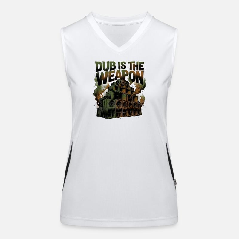Reggae Dub Is The Weapon Women's Functional Contrast Tank Top