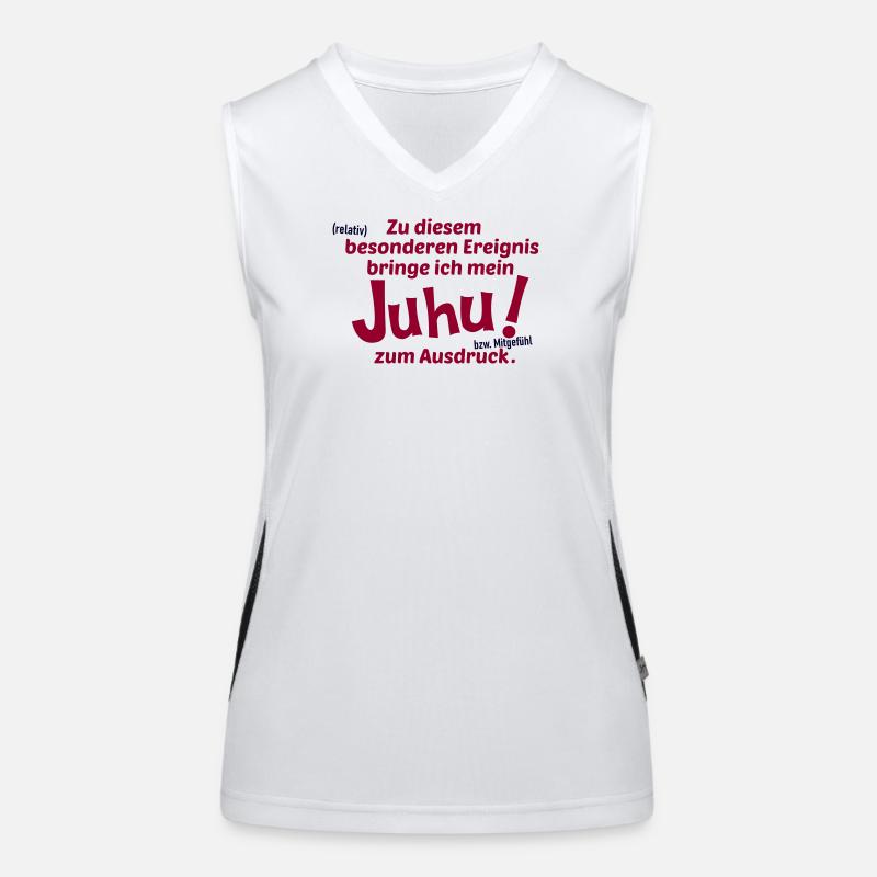 Allgemeines Ereignis Funktionelles Kontrast-Tank Top für Frauen