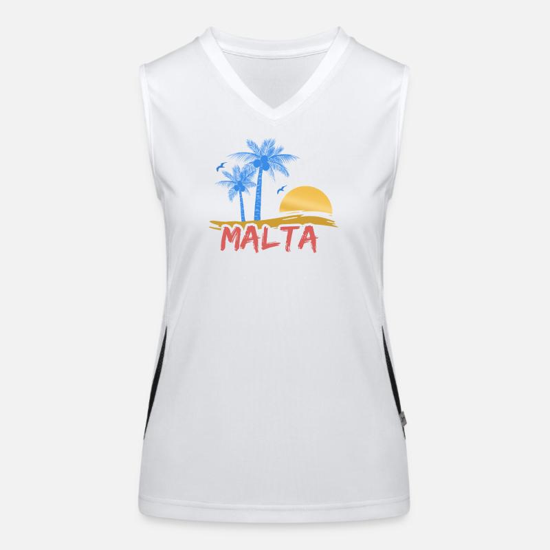 Malta Funktionelles Kontrast-Tank Top für Frauen