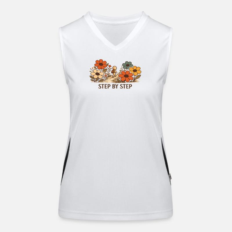 The Little Thought | STEP BY STEP Women's Functional Contrast Tank Top