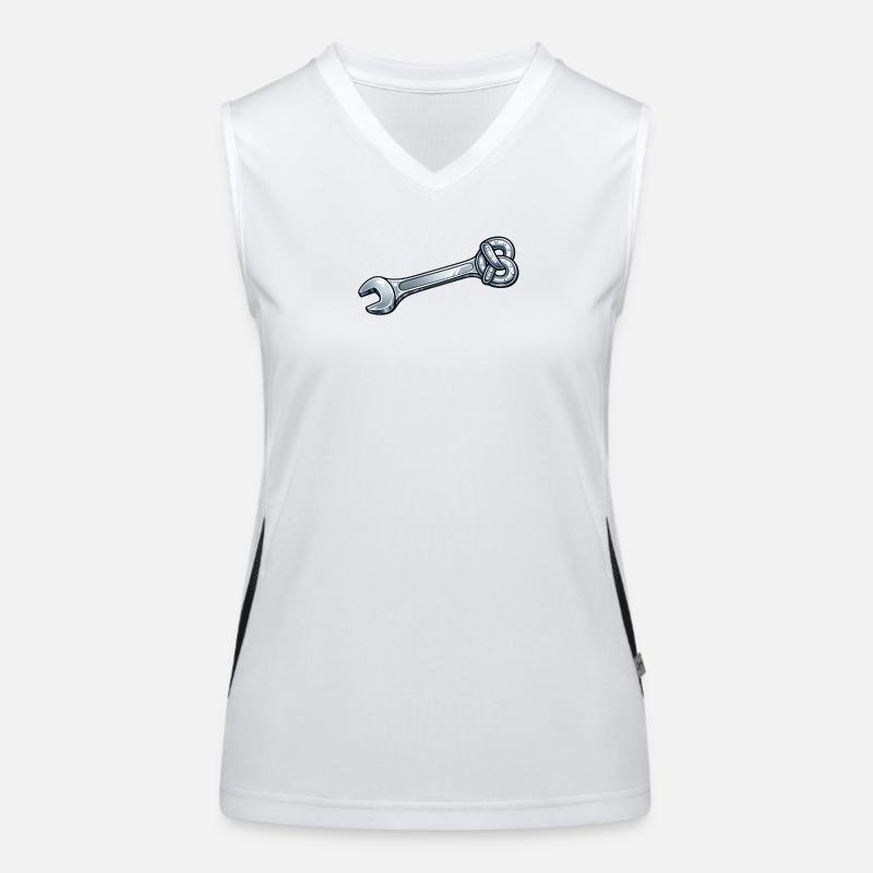 Pretzel Adjustable Wrench Women's Functional Contrast Tank Top