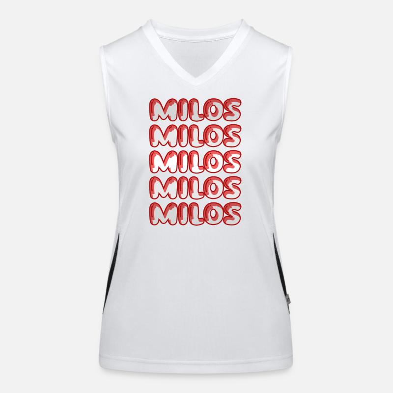 Gift for Milos Women's Functional Contrast Tank Top