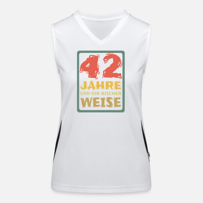 42 Funktionelles Kontrast-Tank Top für Frauen