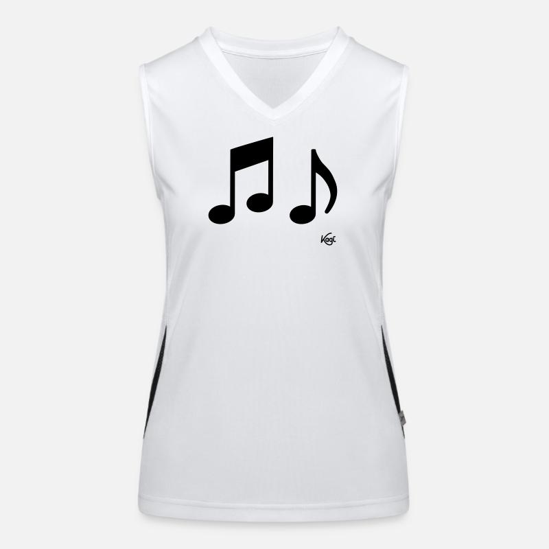 3 Noten Funktionelles Kontrast-Tank Top für Frauen