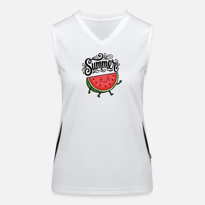 summer Women's Functional Contrast Tank Top