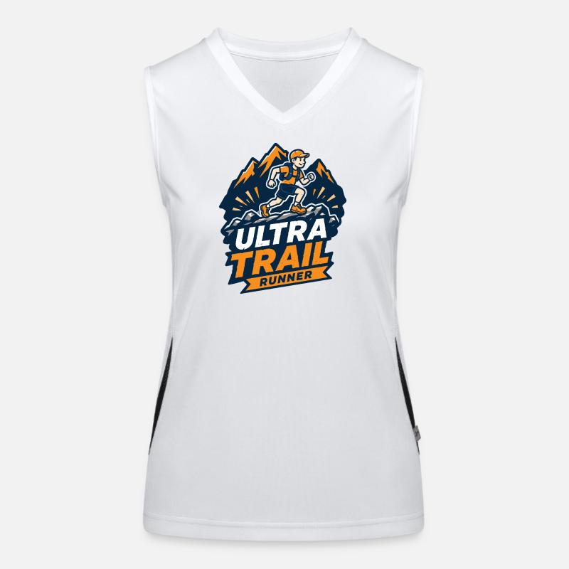 Ultra Trail Runner Women's Functional Contrast Tank Top