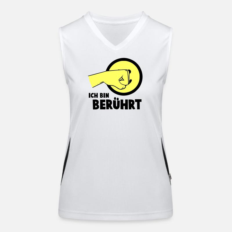 I'm touched Women's Functional Contrast Tank Top