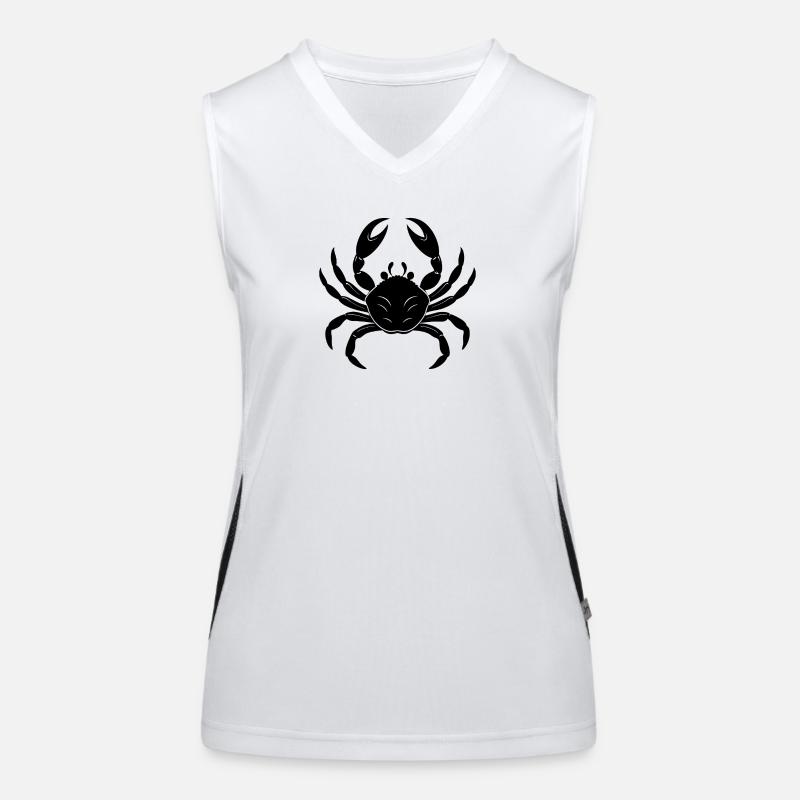 Krabbe Funktionelles Kontrast-Tank Top für Frauen
