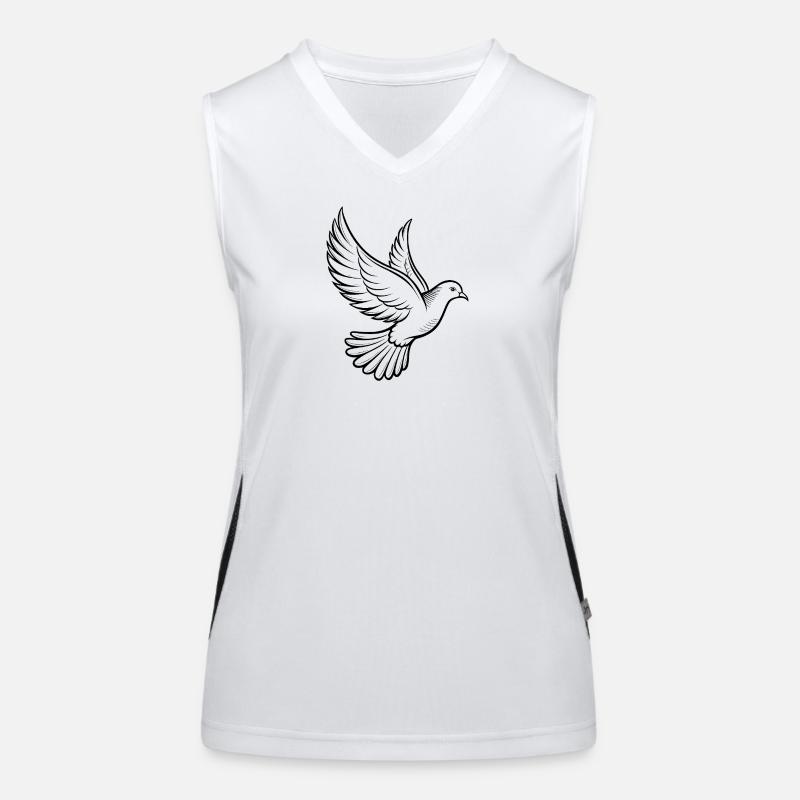 where Women's Functional Contrast Tank Top