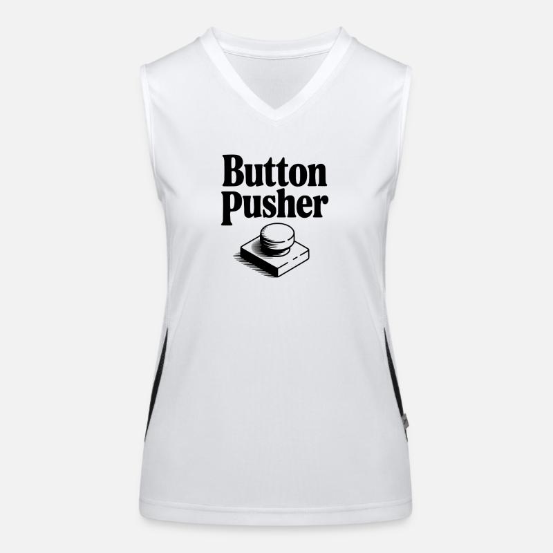Button Pusher Women's Functional Contrast Tank Top
