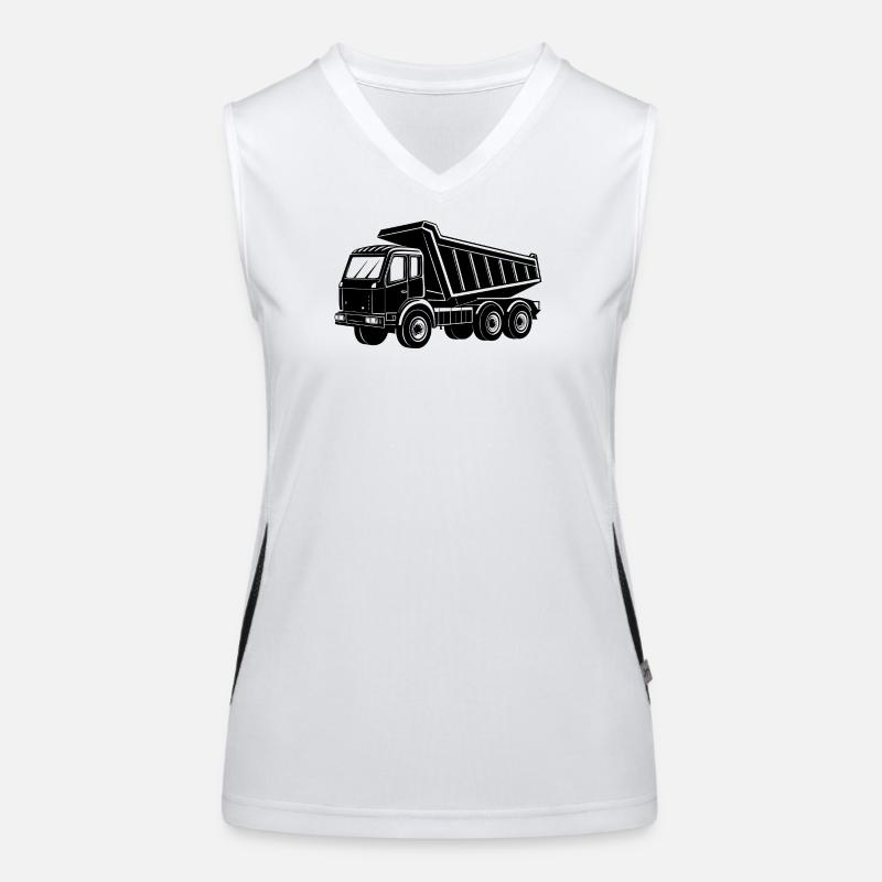 Kipper Funktionelles Kontrast-Tank Top für Frauen