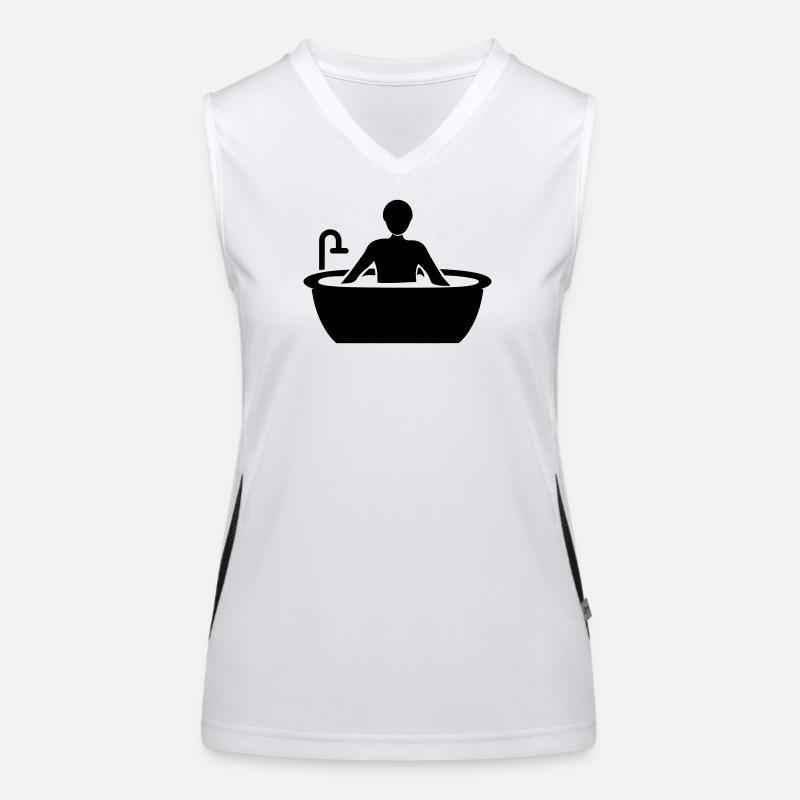 Bathing Bathtub Women's Functional Contrast Tank Top