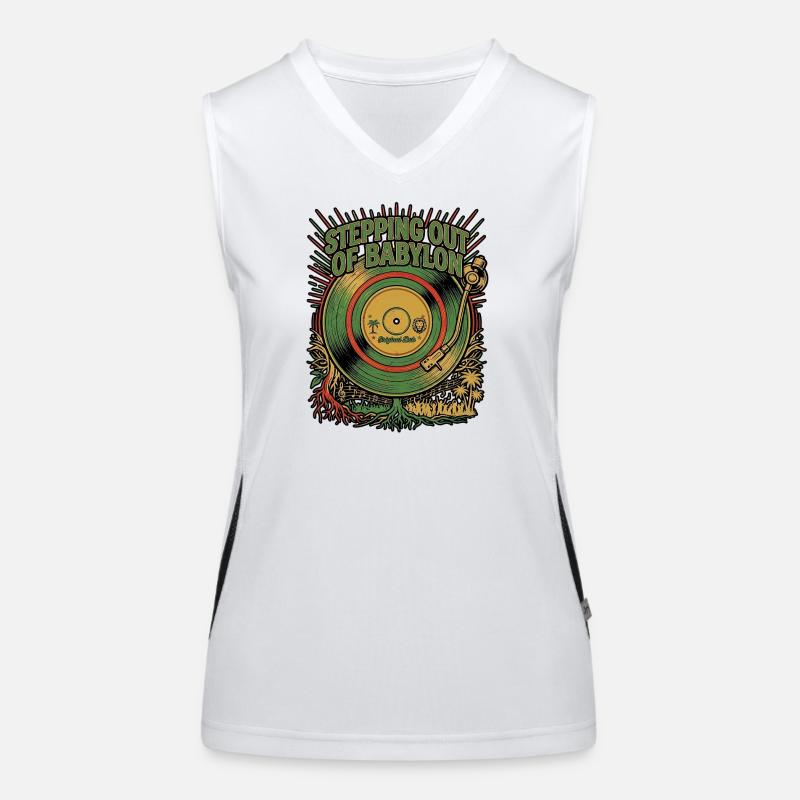 Dub Reggae Dreamer Débardeur respirant contrasté Femme